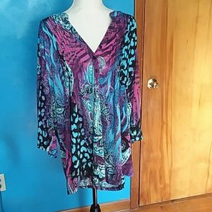 Woman tunic called water falls